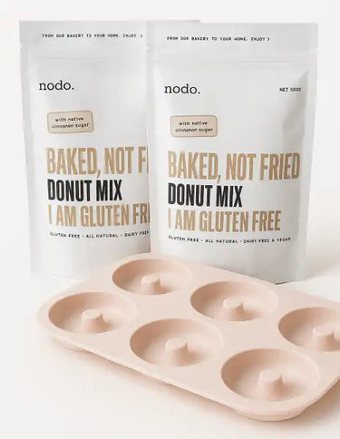 Donut Making Kit, Easy Bake at Home Donut Mix & Silicone Mould
